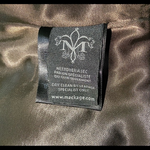 Mackage NWOT chevron belted waist wool coat - Picture 13 of 16